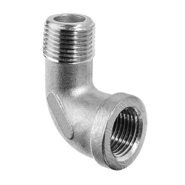 Manufacturer Varies Aluminum, 90 Elbow, 1 in NPT x 1 in NPT ZUSA-PF-9491