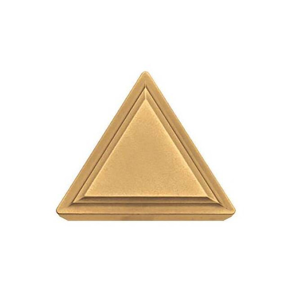 Triangle Turning Insert, Triangle, 3/8 in, TPMR, 0.0312 in, Carbide Pack of 10