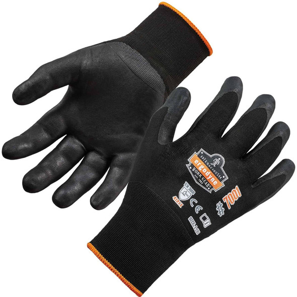 Ergodyne Abrasion-Resistant Nitrile-Coated Gloves - DSX, ,Nitrile ,S 1 PR 7001