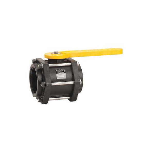 Banjo Manual 2-Way Ball Valve,NPT,Polypro V300 Pack of 8