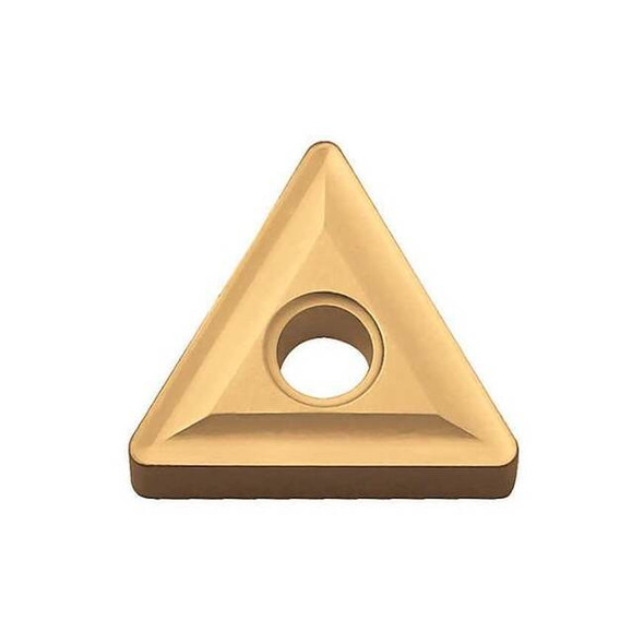 Triangle Turning Insert, Triangle, 3/8 in, TNMG, 0.0312 in, Carbide Pack of 10