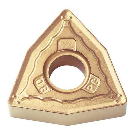 Kyocera Turning Insert, Trigon, 4, WNMG, 2, Carbide WNMG432PG CA515 Pack of 10