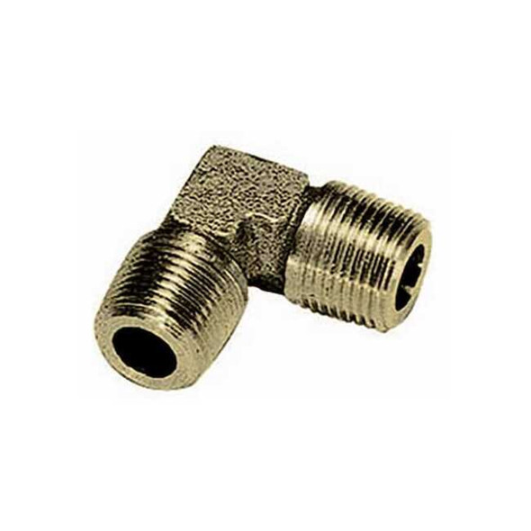 90 Degrees  Elbow Brass Union Elbow, 1/2 in Male BSPT X 1/2 in Male BSPT