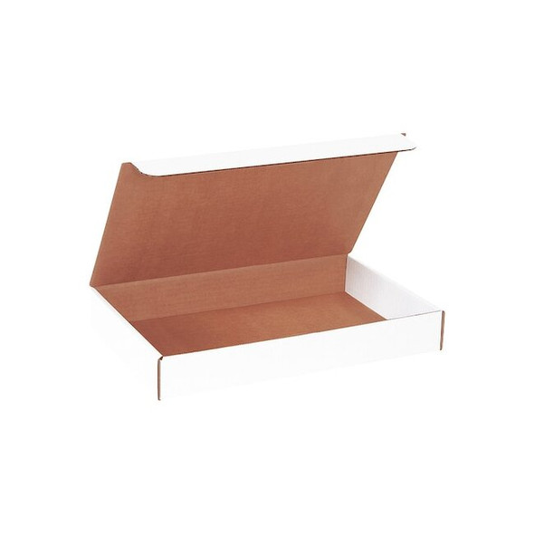 Literature Mailers, 14-1/8" x 8-3/4" x 2", White Pack of 50