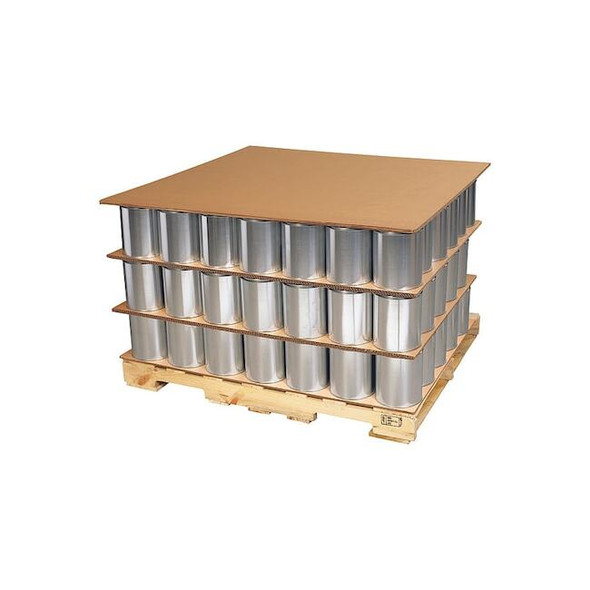 Triple Wall Corrugated Sheets, 48" x 72", Kraft Pack of 5