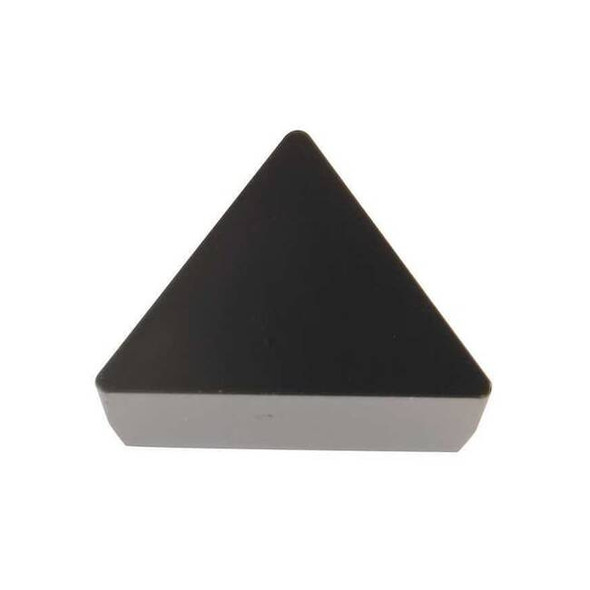 Triangle Turning Insert, Triangle, 3/8 in, TPG, 0.0625 in, Carbide Pack of 10