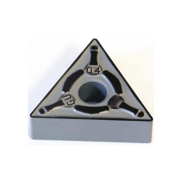 Triangle Turning Insert, Triangle, 1/2 in, TNMG, 0.0312 in, Carbide Pack of 10