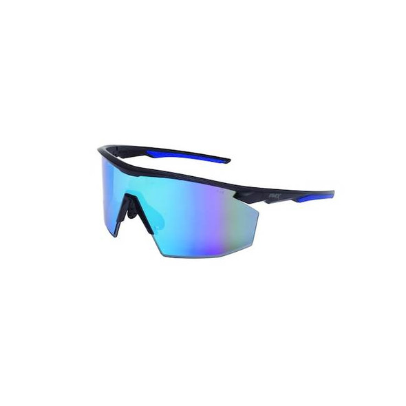 PMXSPEC, Safety Glasses, Anti-Fog, Blue Mirror Lens, Black/Blue Frame Pack of 12