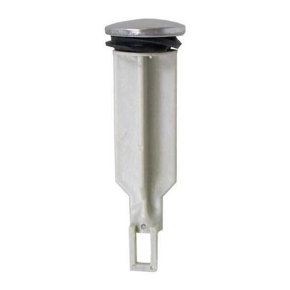 Kissler Drain Stopper, 1-1/2"D,Plastic,Chrome 58-1114