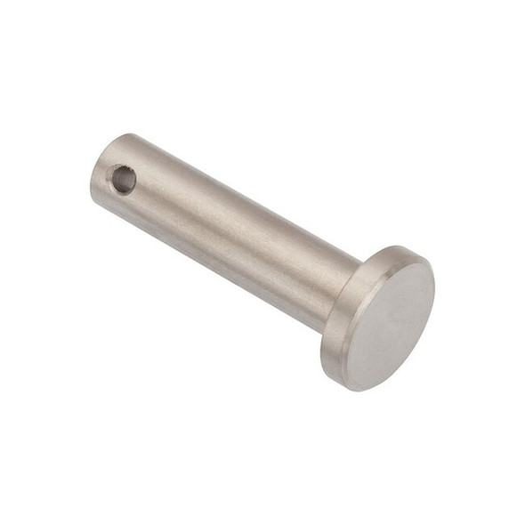Precision Clevis Pin, 11 mm Dia, Stainless Steel, 1 PK