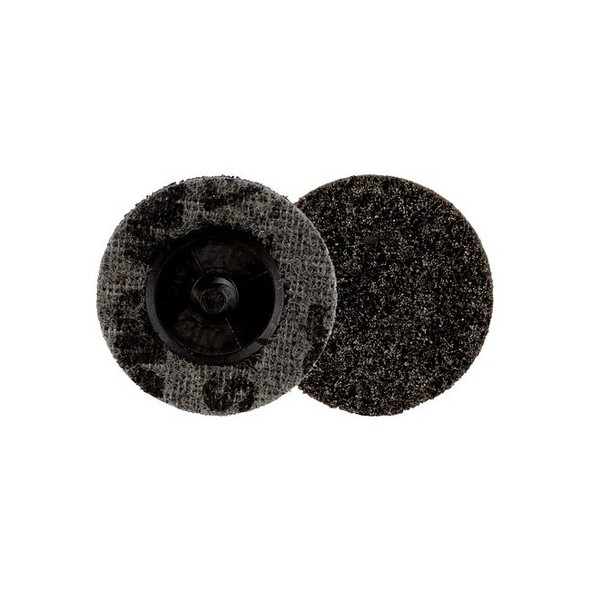 Scotch-Brite Surface-Cond Disc,2 in Dia,TR,50/Pack PN-DR Pack of 4