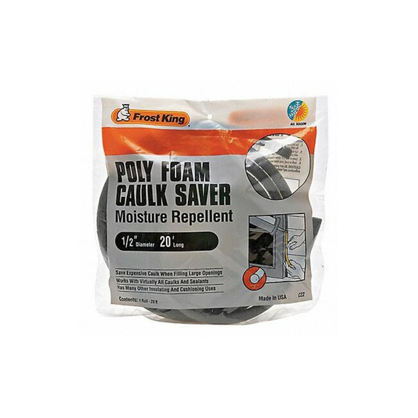 Frost King Weatherstrip,20 ft,Gray C22H