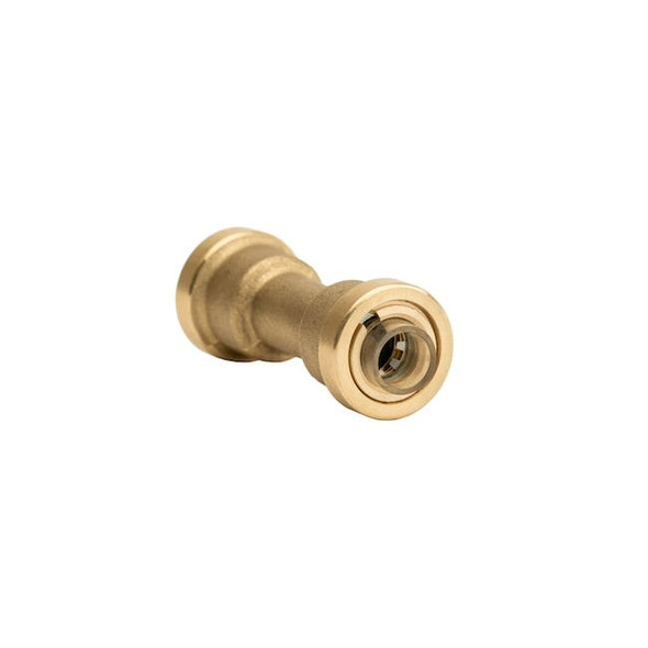 Quickfitting Union, Brass, Push-Fit 3/8 in, Push-Fit 3/8 in HV-SC-0375