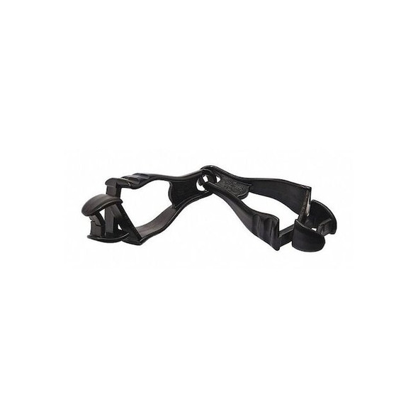Ergodyne GloveHolderClips,Plastic,Black,6-1/2inL 3400 Pack of 6