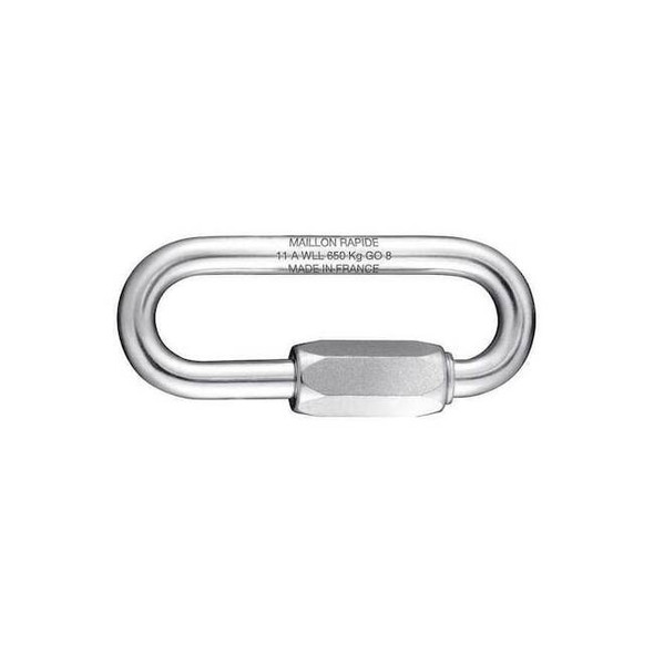 Maillon Rapide Connecting Link,3/8 in,1,980 lb Load Cap N-090-GS Pack of 10