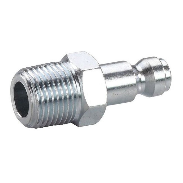 Speedaire Coupler Plug,(M)NPT,3/8,Steel 30E733