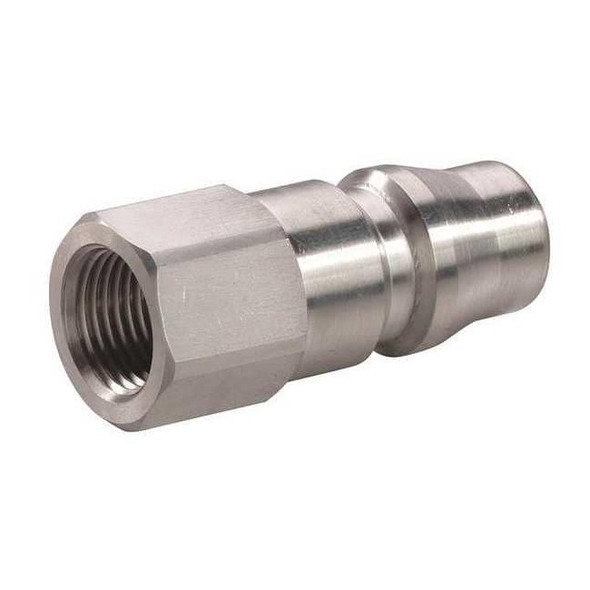 Speedaire Coupler Plug,(F)NPT,1/4,304 SS 30E578