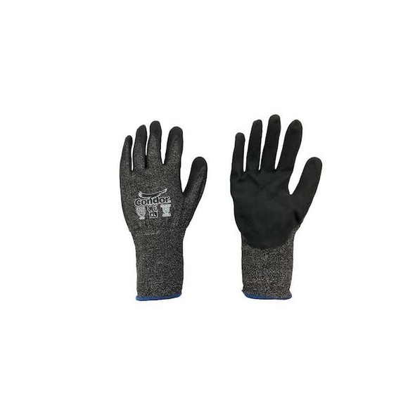 Cut-Resistant Gloves, Cut Level A2 ,Dipped ,Nitrile ,Foam ,2XL 1 PR Pack of 12