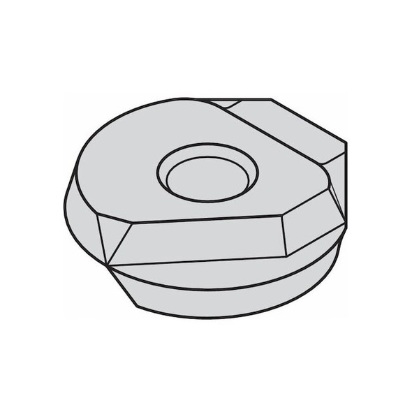 Widia Ball Milling Insert,25.00mm,Carbide 2012672 Pack of 5