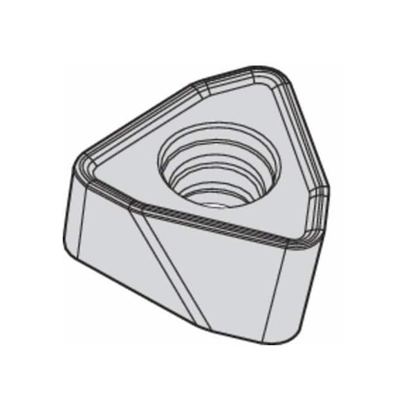 Widia Milling Insert,Trigon WOEJ080412SRMH Pack of 5
