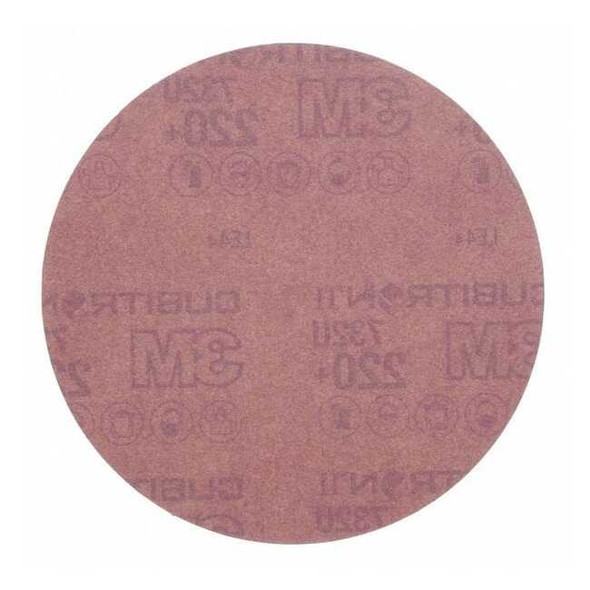 3m Cubitron PSA Sanding Disc,Coated,5" dia.,220 Grit 7100075694