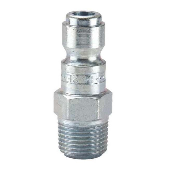 Parker Coupler Plug,Steel,MNPT,1/4 In. Pipe 2C