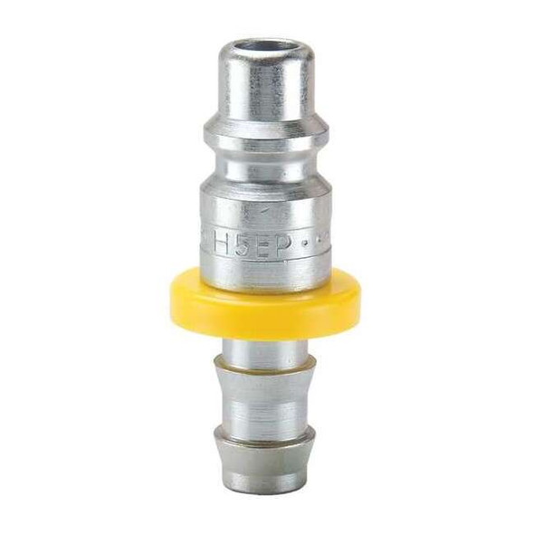 Parker Coupler Plug,Steel,Push On,50 cfm H5EP