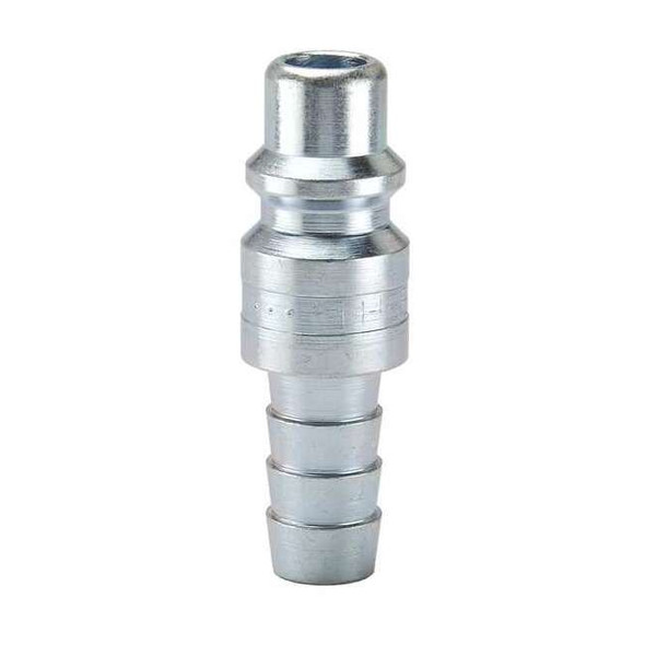 Parker Coupler Plug,Steel,Hose Barb,50 cfm H5E