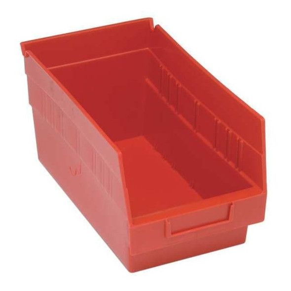 Quantum Storage Systems Red Shelf Bin, 11-5/8"L x 6-5/8"W x 8"H QSB802RD