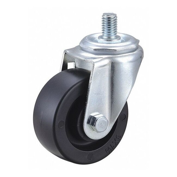Manufacturer Varies Stem Caster,3"dia,Polyolefin,210lb 32J881