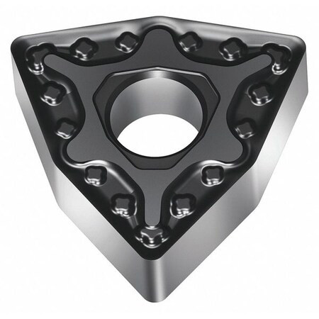 Walter Turning Insert, Trigon, 4, WNMG, 2, Carbide WNMG080408-MM5 WMP20S