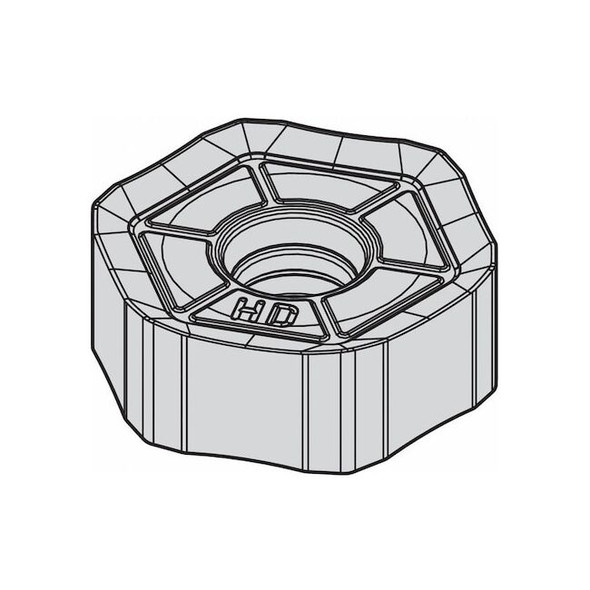 Widia Milling Insert,Hexagon HNGJ53511ANSNHD Pack of 5