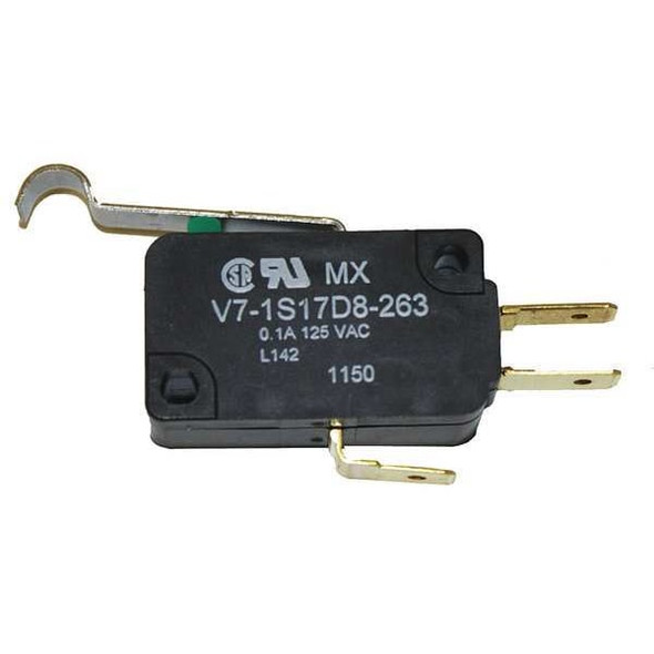 Honeywell Miniature Snap Action Switch, Lever, Simulated Roller Actuator, SPDT V7-1S17D8-263