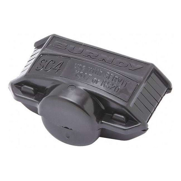 Burndy Plastic Cover for Split-Bolt Conctr,8str SC4