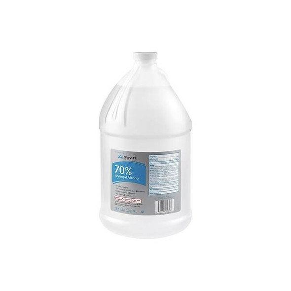 Swan Rubbing Alcohol,Bottle,1 gal. 26841 Pack of 4
