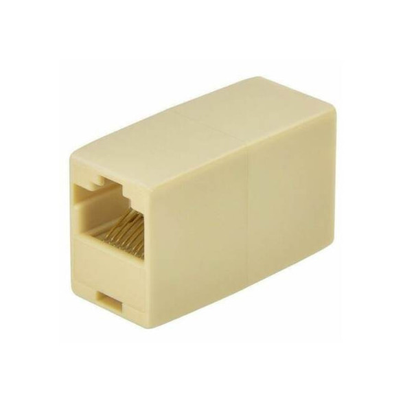 Monoprice CAT5E,RJ45,Straigt Inline Coupler,Beige 7280 Pack of 10