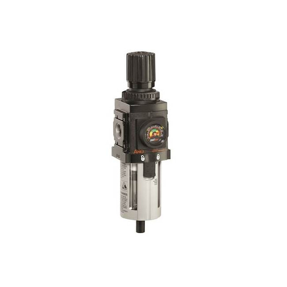 Aro FRL Piggyback,Air Inlet 1/4",NPT,72 scfm P39224-600