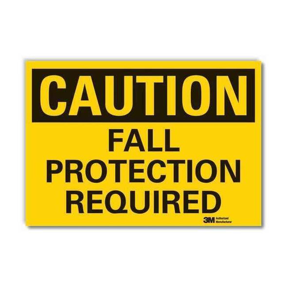 Lyle Fall Caution Rflctv Label,3.5inx5in LCU3-0292-RD_5x3.5