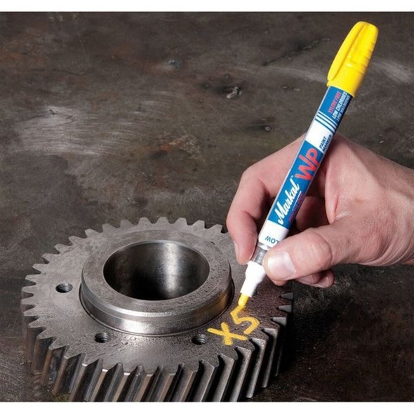 Markal Paint Marker, Medium Tip, Green Color Family, Paint 96935