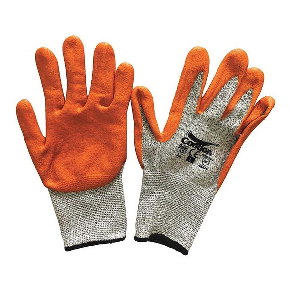 Cut Resistant Coated Gloves, Cut Level A3 ,Dipped ,Nitrile ,Foam ,S 1 PR
