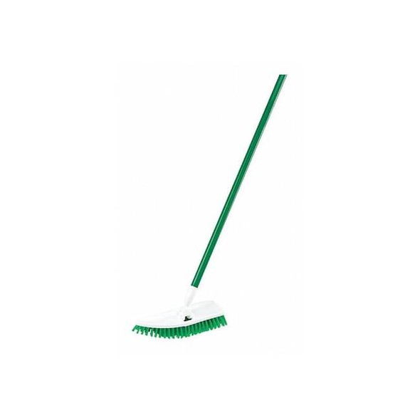 Libman Recycled PET Floor Scrub Brush, Steel 122 Pack of 4