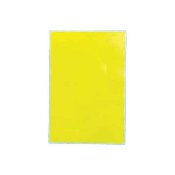 Barcode Printer Label, Yellow, Labels/Roll: 3000 Pack of 8