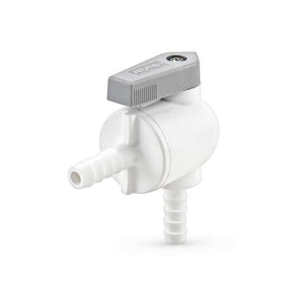 Parker Manual 2-Way Ball Valve,Barb,Polypro PBPP6VEU6