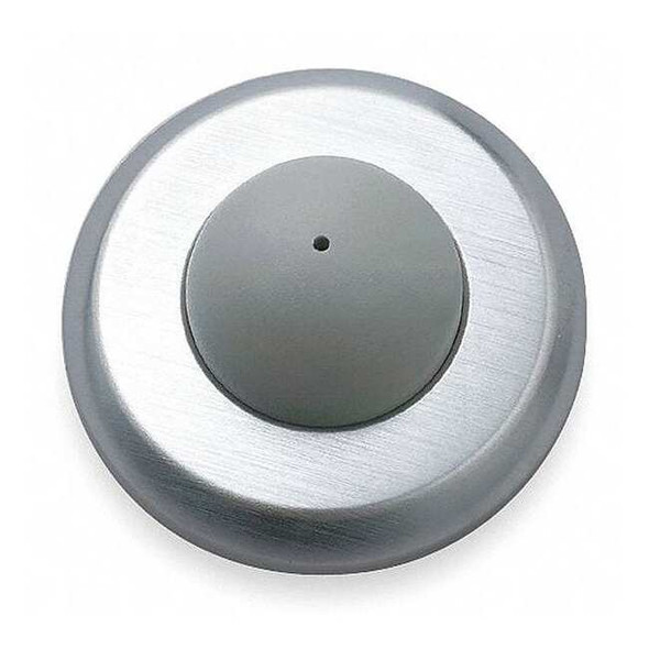 Rockwood Door Stop,Wall Mount,SS,Silver 406 US32D Pack of 2