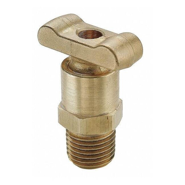Parker Brass Drain Cock Ball Valve Inline 1/8" DC603-2