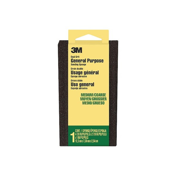 3m Sanding Sponge,4 7/8" L,2 7/8" W DSMC-ESF-10 Pack of 10