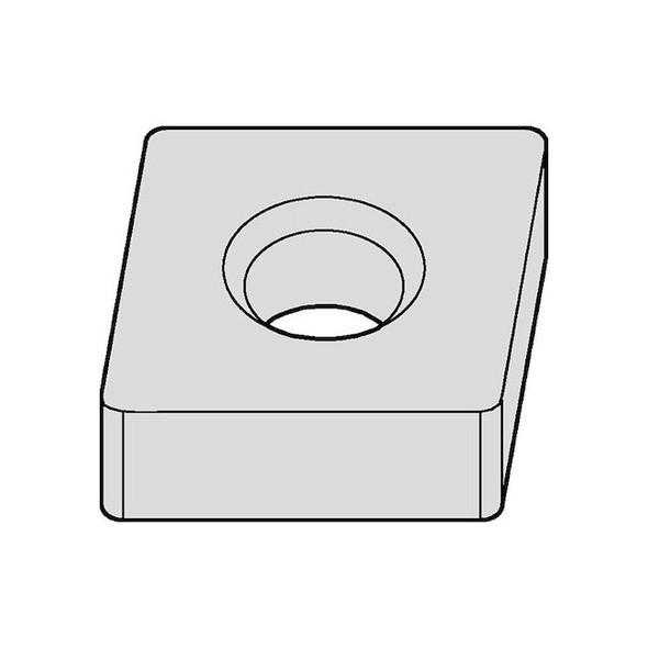 Widia Diamond Turning Insert, Diamond, 4, CNMA, 3, Carbide CNMA433 Pack of 10