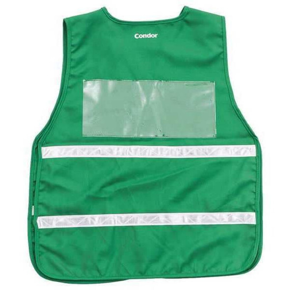 Condor Safety Vest,Green,Universal 8ZH74