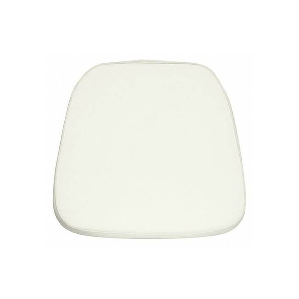 Flash Furniture Chiavari Chair Cushion,Soft Ivory LE-L-C-WHITE-GG Pack of 2