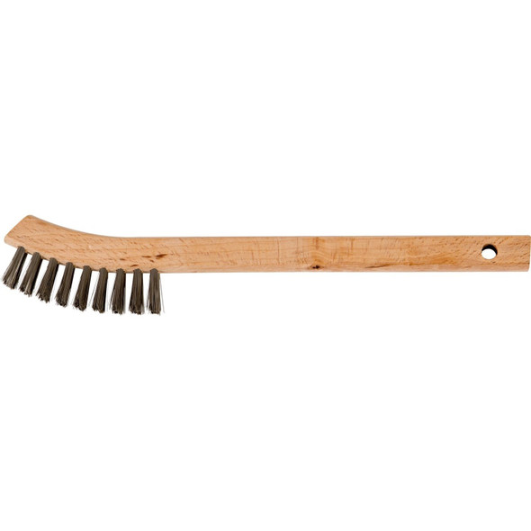 Pferd Tools Small Scrtch Brush,SS Wire,Wood,2"x9 85065 Pack of 36